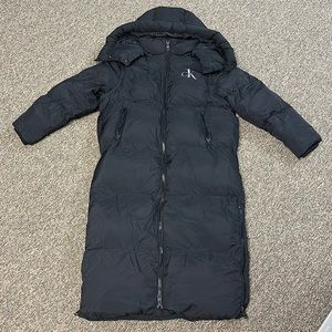 Calvin Klein Jeans Long Puffer Jacket.